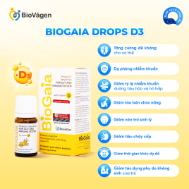 BioGaia dạng giọt 5ml + Vitamin D3 - Ảnh 3