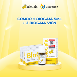 Combo 1 BioGaia 5ml + 3 BioGaia Viên