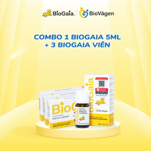 Combo 1 BioGaia 5ml + 3 BioGaia Viên