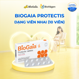 BioGaia Protectis dạng viên nhai (10 viên)