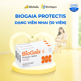 Combo 3 hộp BioGaia dạng viên nhai