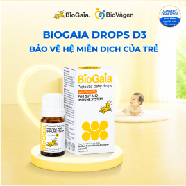 BioGaia dạng giọt 5ml + Vitamin D3