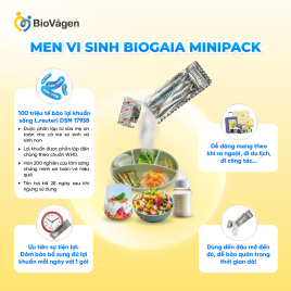 BioGaia Minipack dạng gói bột (30 gói) - Ảnh 4