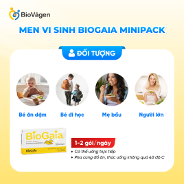 BioGaia Minipack dạng gói bột (30 gói) - Ảnh 5