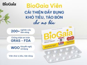 Men vàng BioGaia viên được chứng minh an toàn cho mẹ bầu