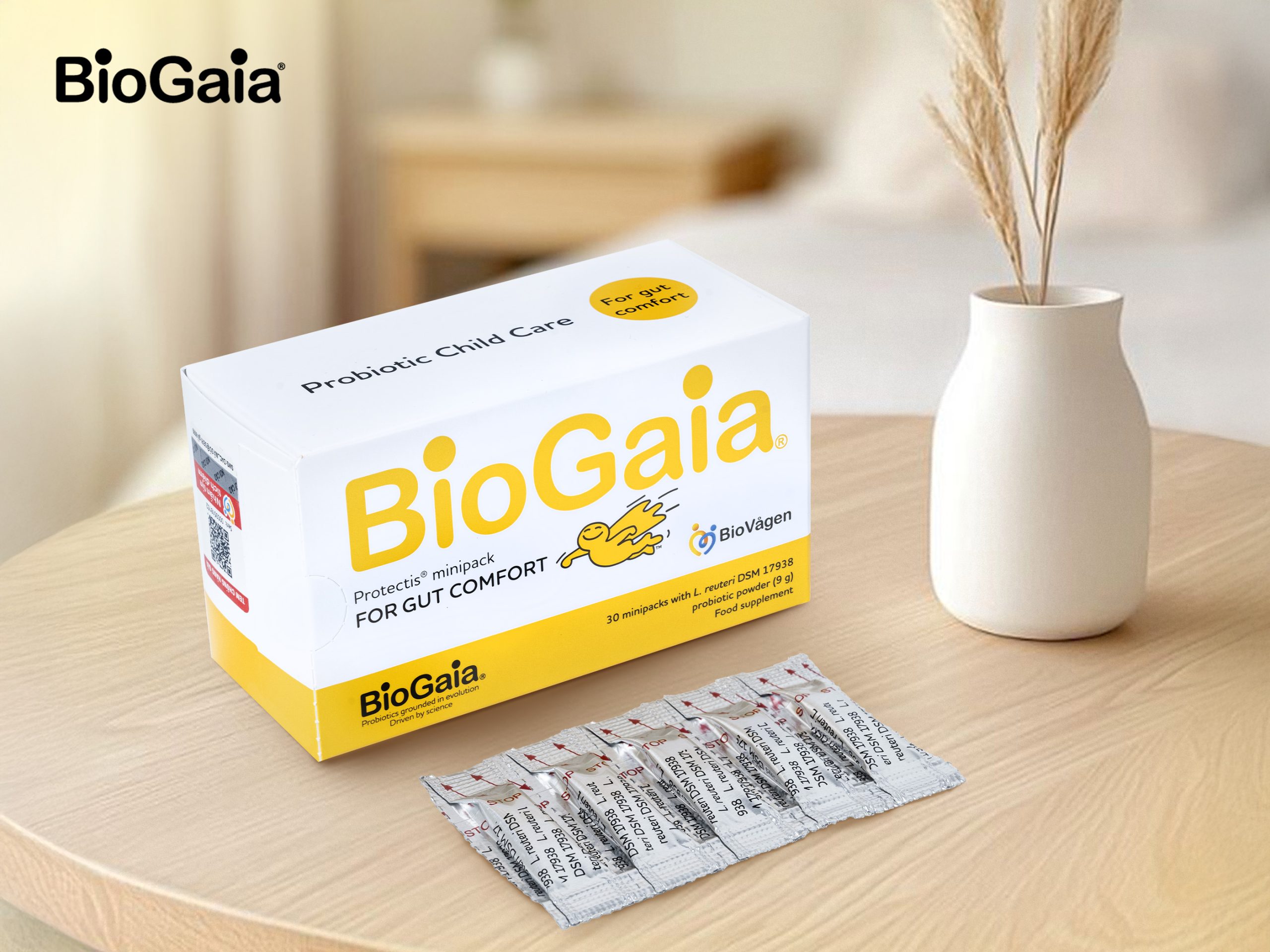 BioGaia dạng bột - Lựa chọn của ba mẹ hiện đại