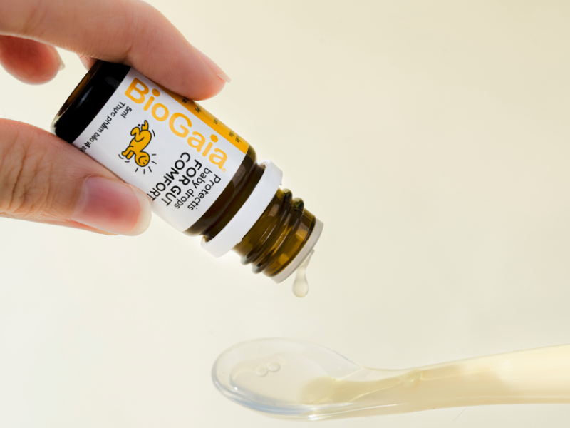 BioGaia Protectis Baby Drops giúp giảm 80% số lần nôn trớ sau 4 tuần sử dụng