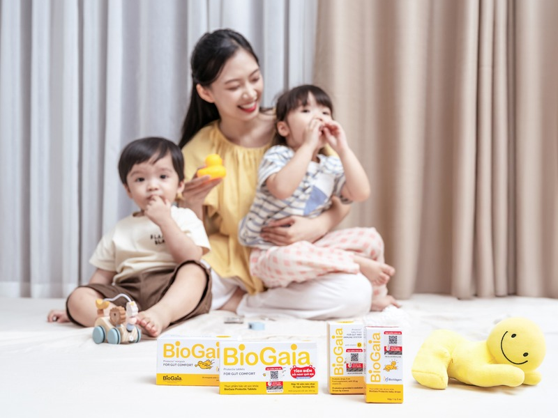 Món quà to lớn nhất của mẹ chính là các con luôn khỏe mạnh