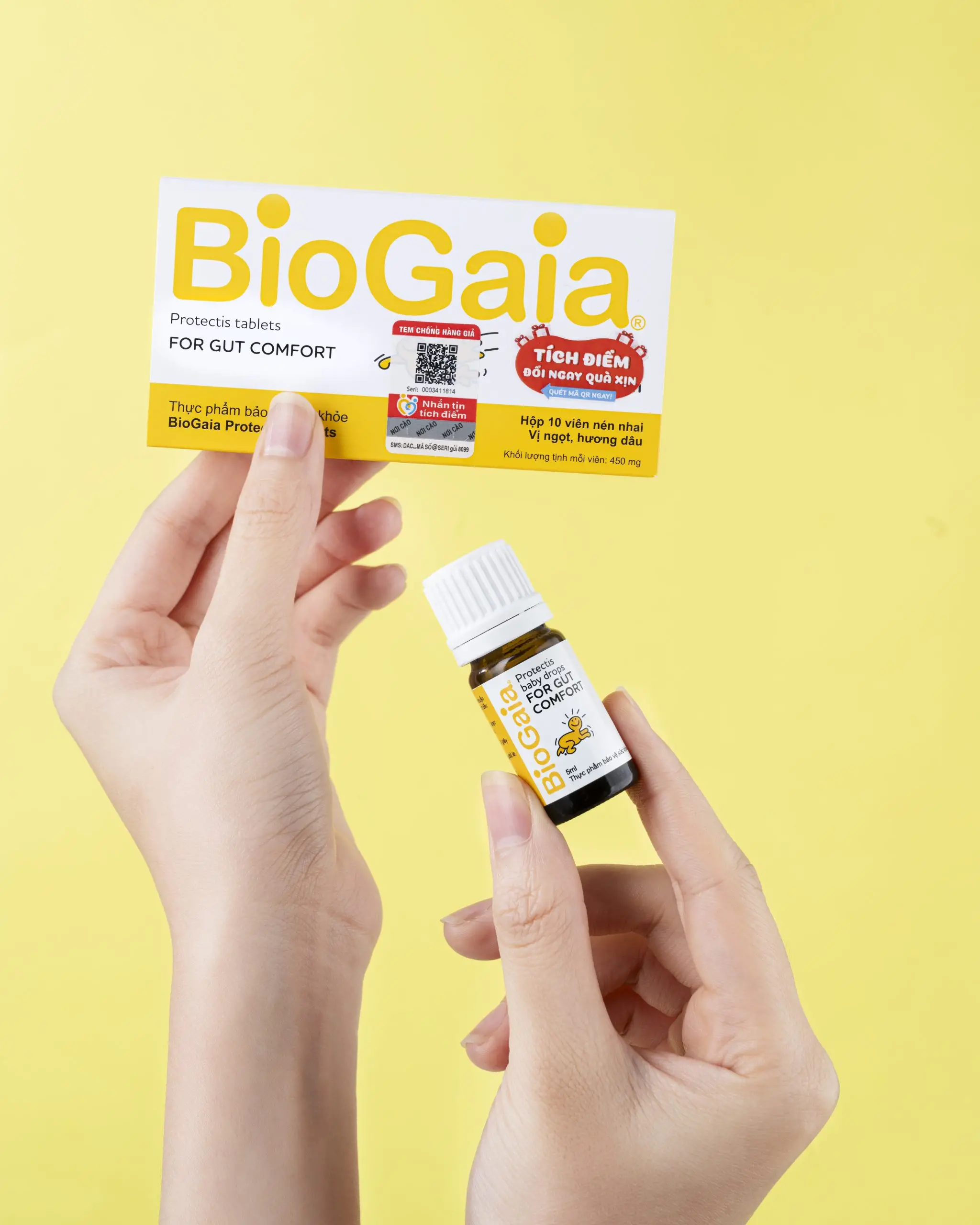 Combo 1 BioGaia 5ml + 3 BioGaia Viên - BioGaia