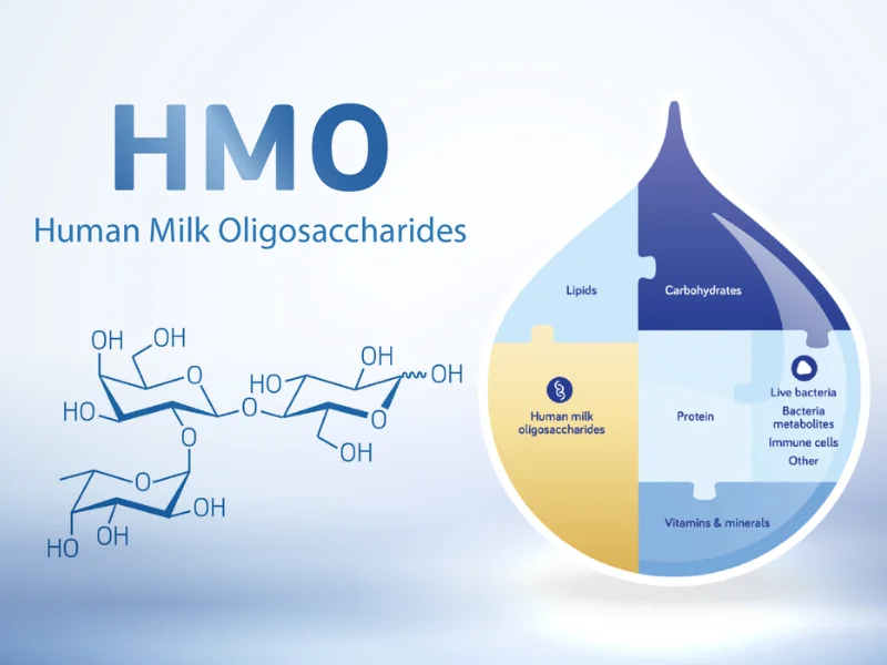 HMO (Human Milk Oligosaccharide) dưỡng chất có nhiều trong sữa mẹ